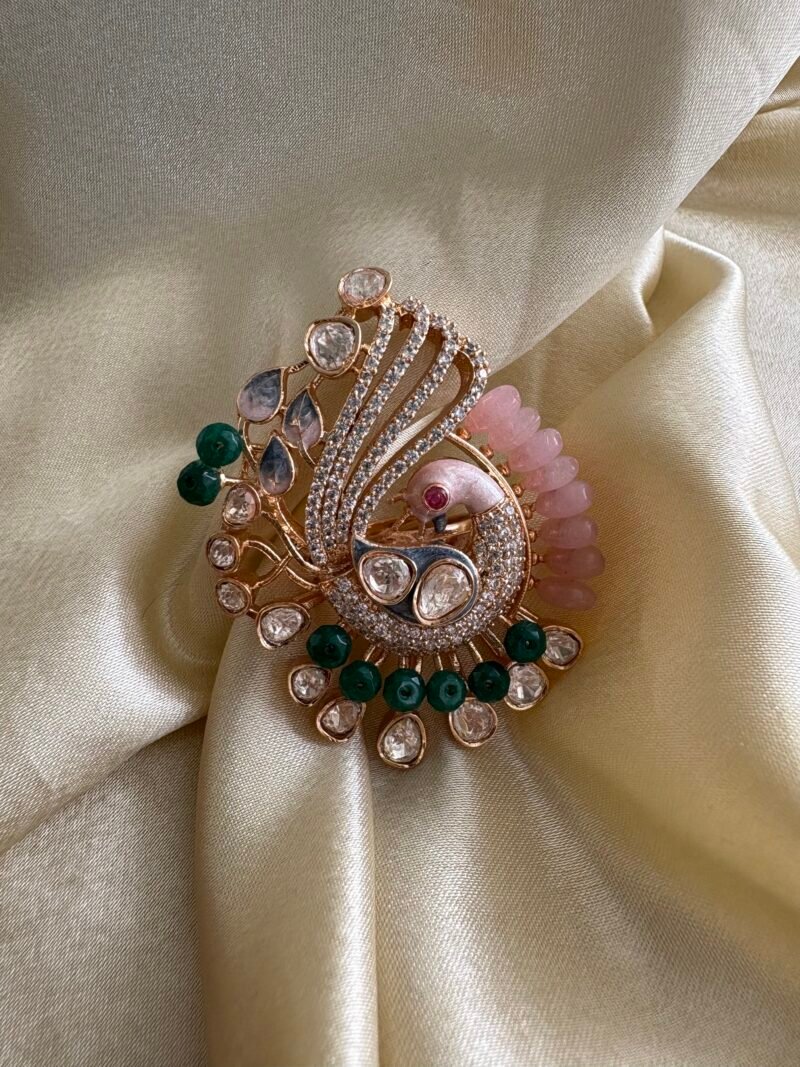 Mayumi Big Size Polki Ring