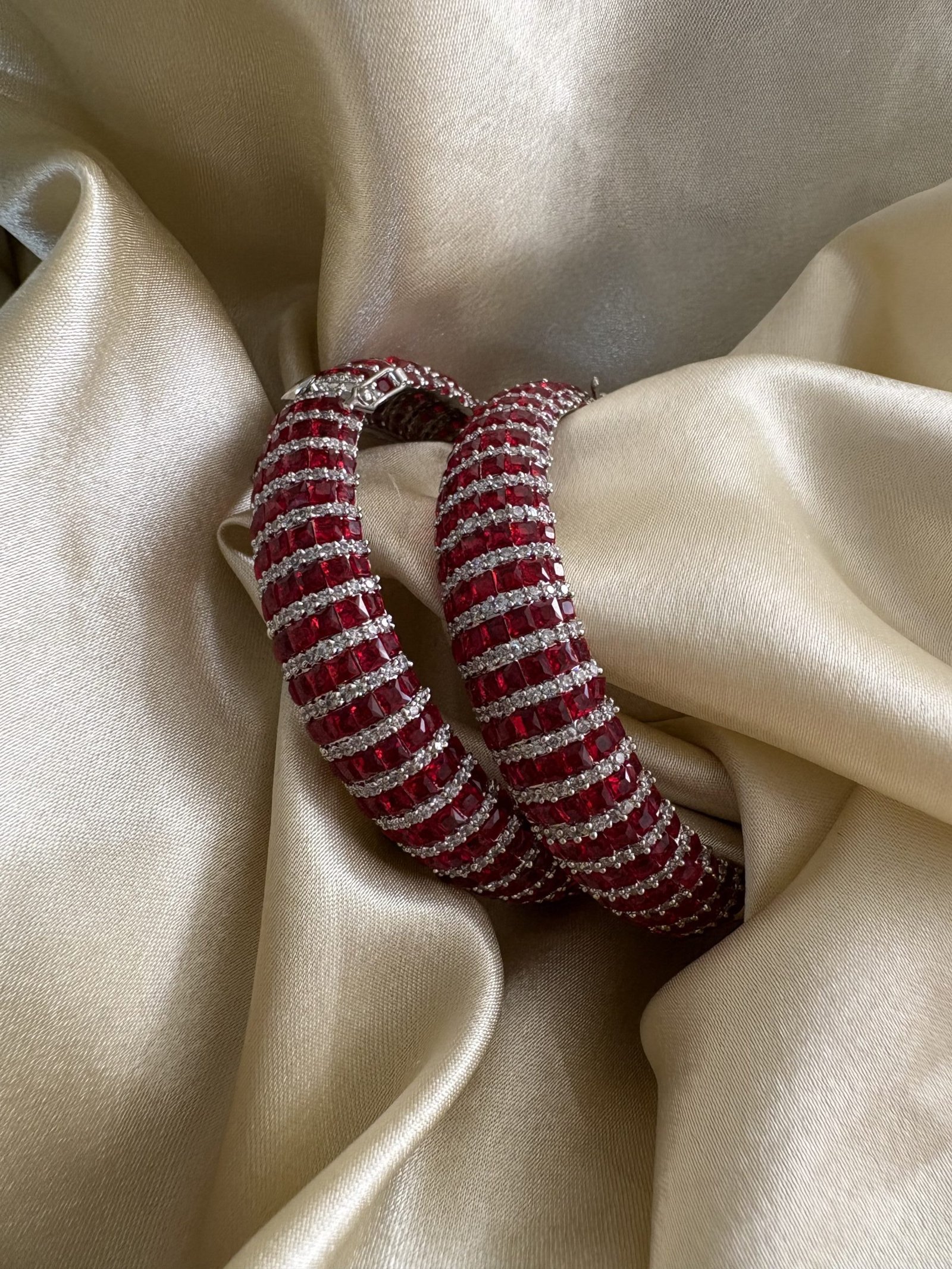 Rubya Diamond Bangles