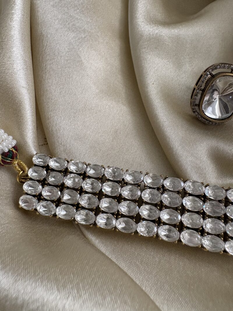 Raavi Polki Choker Set - Image 3