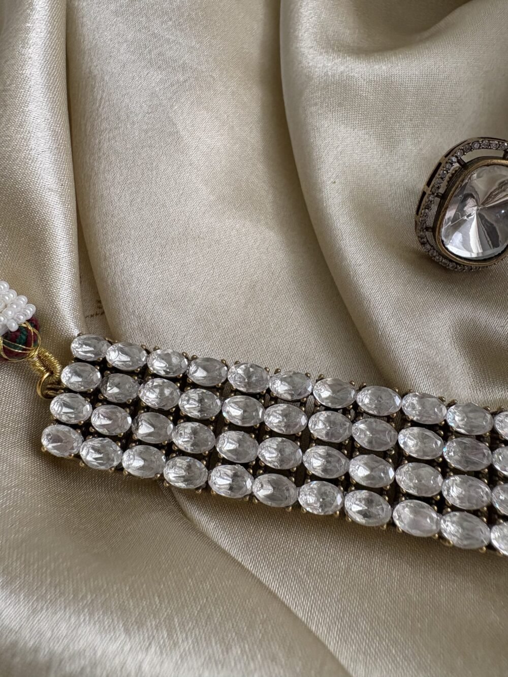 Raavi Polki Choker Set - Image 3