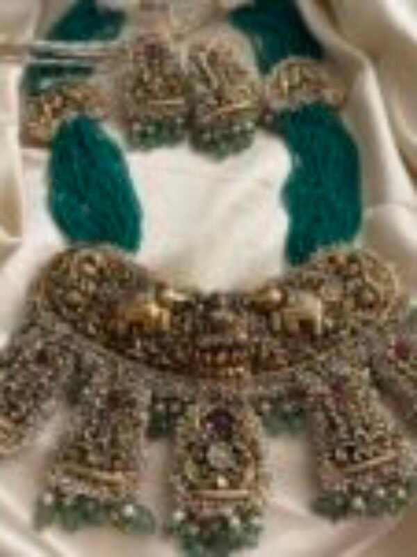 Padmapriya Temple Necklace Set