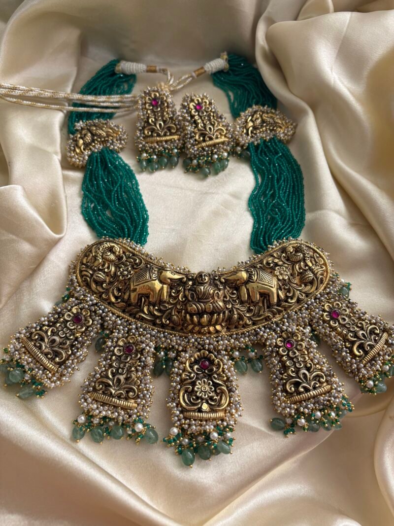Padmapriya Temple Necklace Set