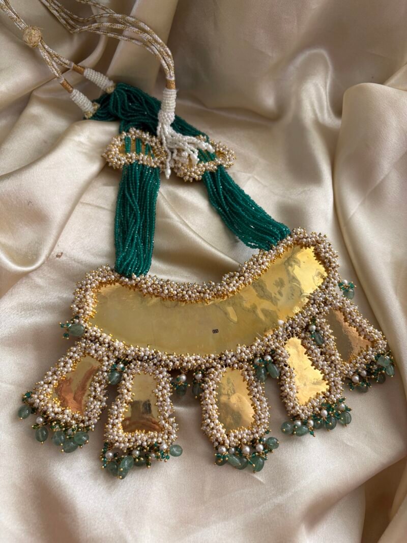 Padmapriya Temple Necklace Set - Image 11