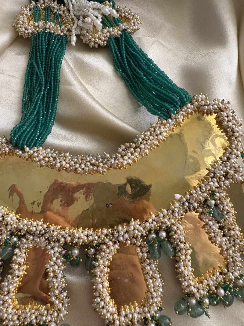 Padmapriya Temple Necklace Set - Image 12