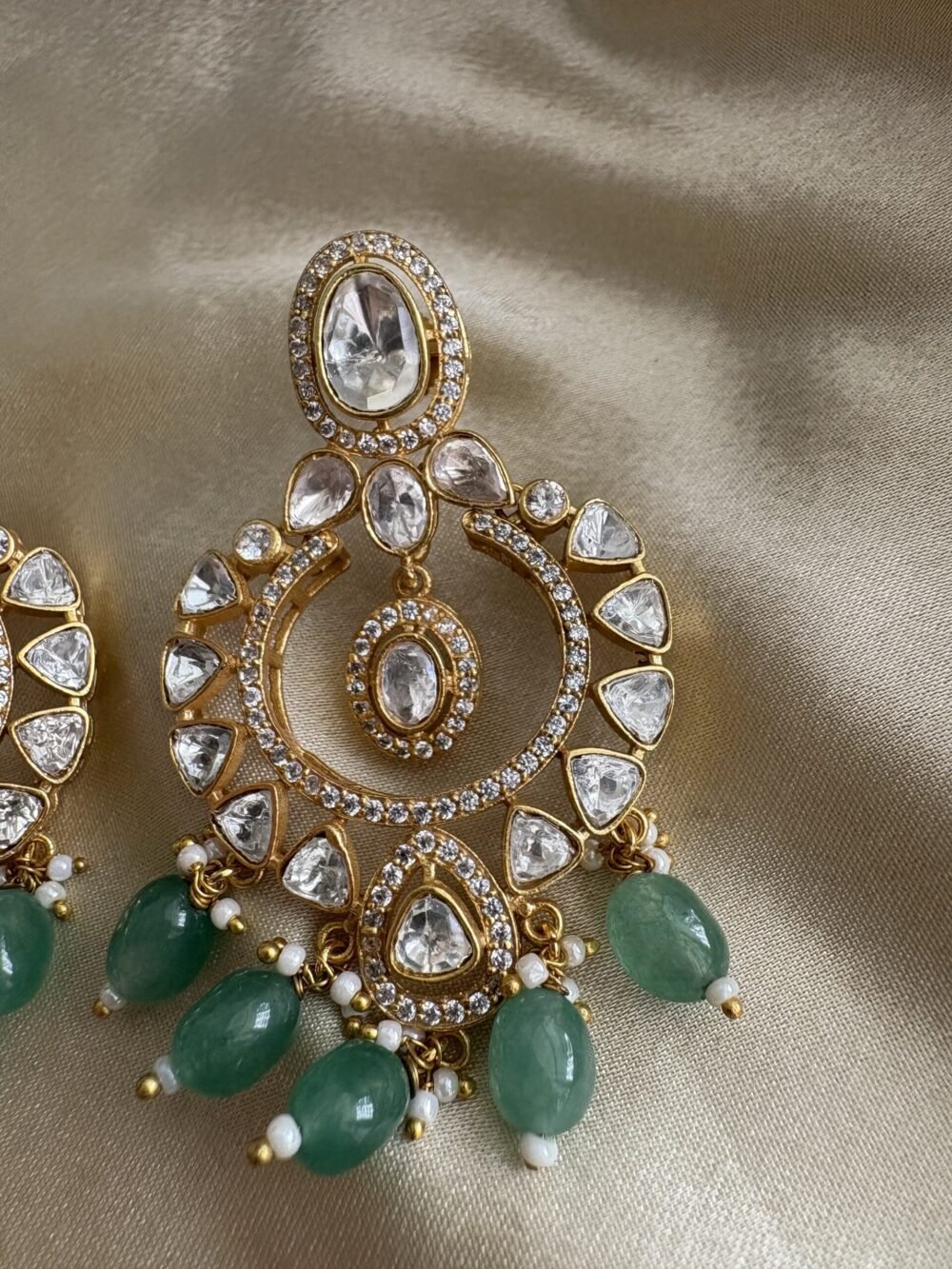 Ishara Polki Chandbali - Image 3