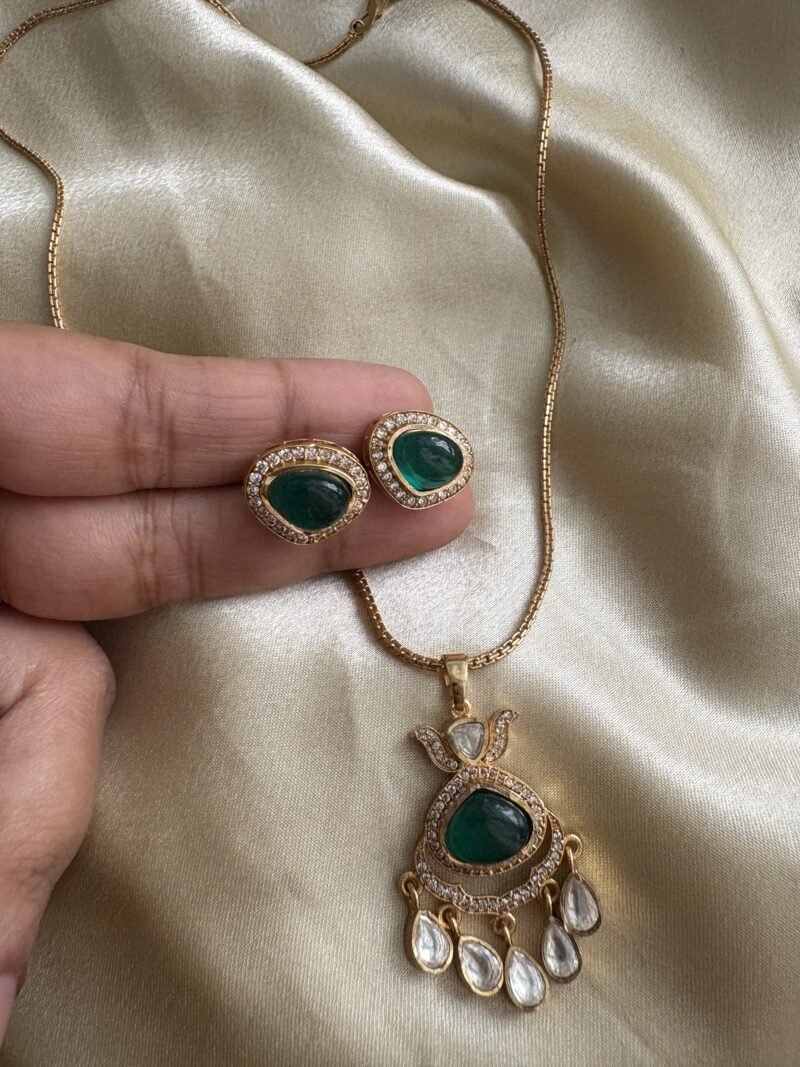 Ranchi Pendant Necklace Set - Image 7
