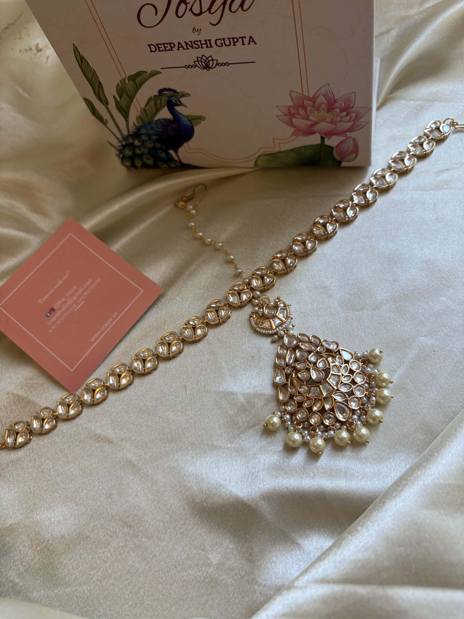 Buy Aavanthi Polki Mathapatti Jewellery Online Josya Buy Aavanthi Polki Mathapatti Jewellery Online Josya