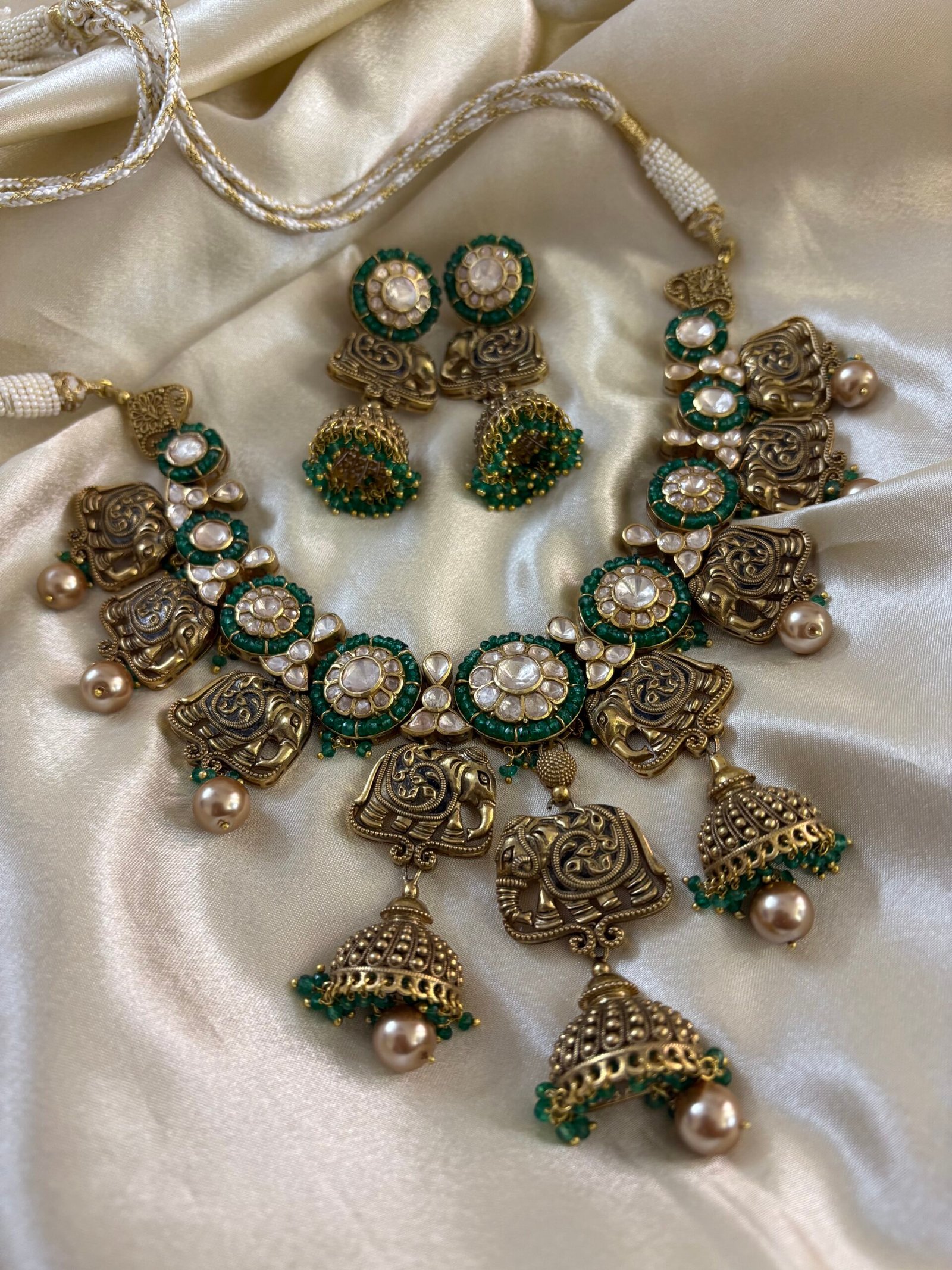Vinayaki Temple Necklace Set