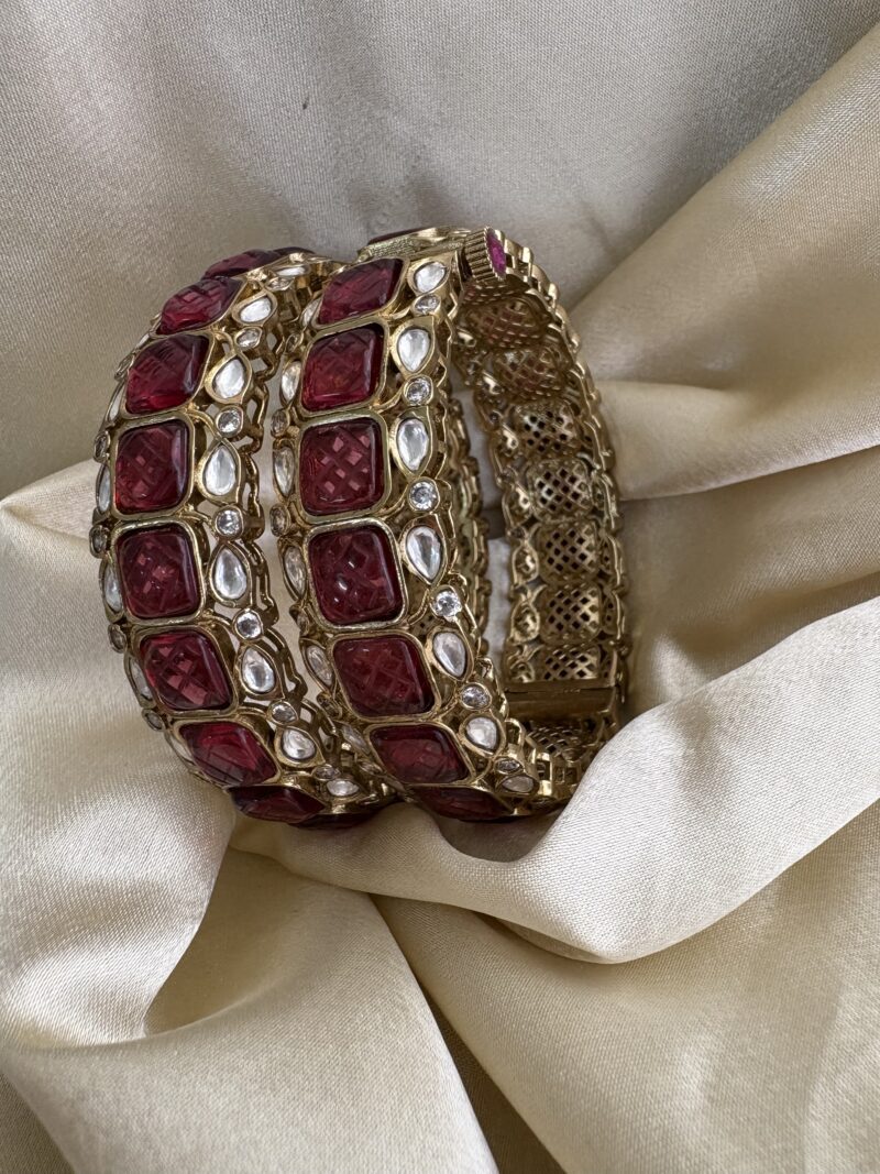 Anahita Polki Bangles - Image 6