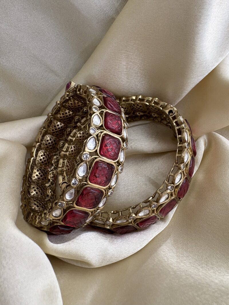 Anahita Polki Bangles - Image 5