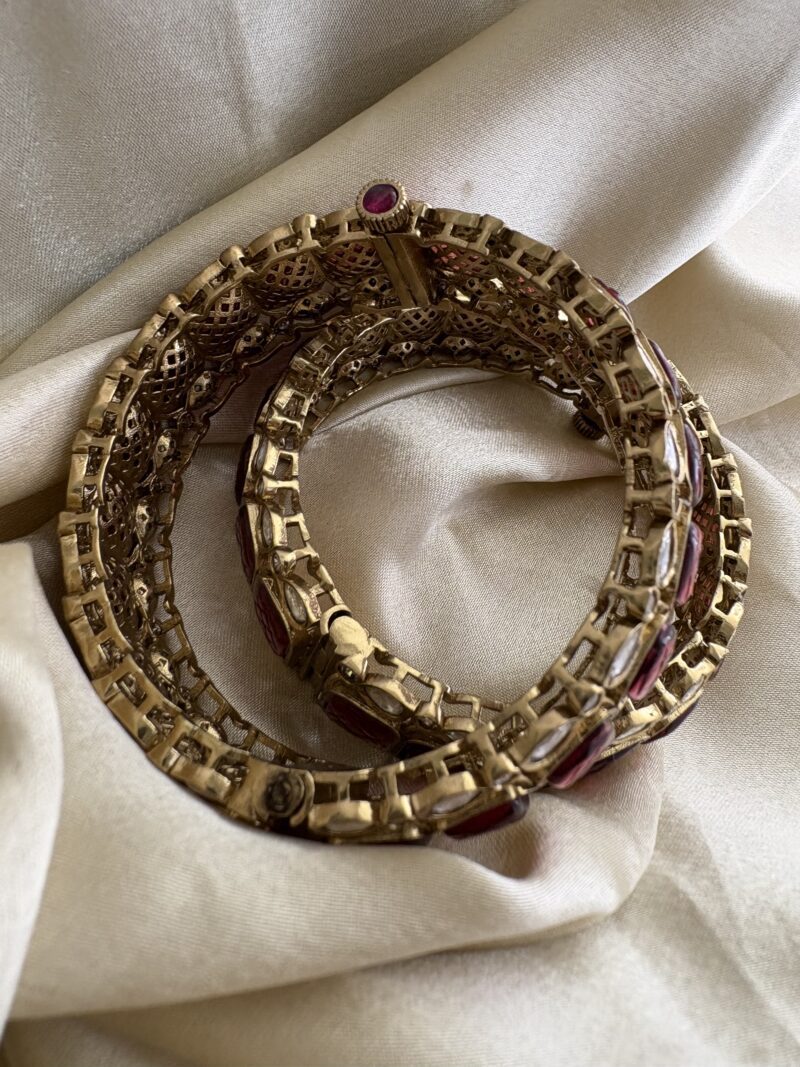 Anahita Polki Bangles - Image 3