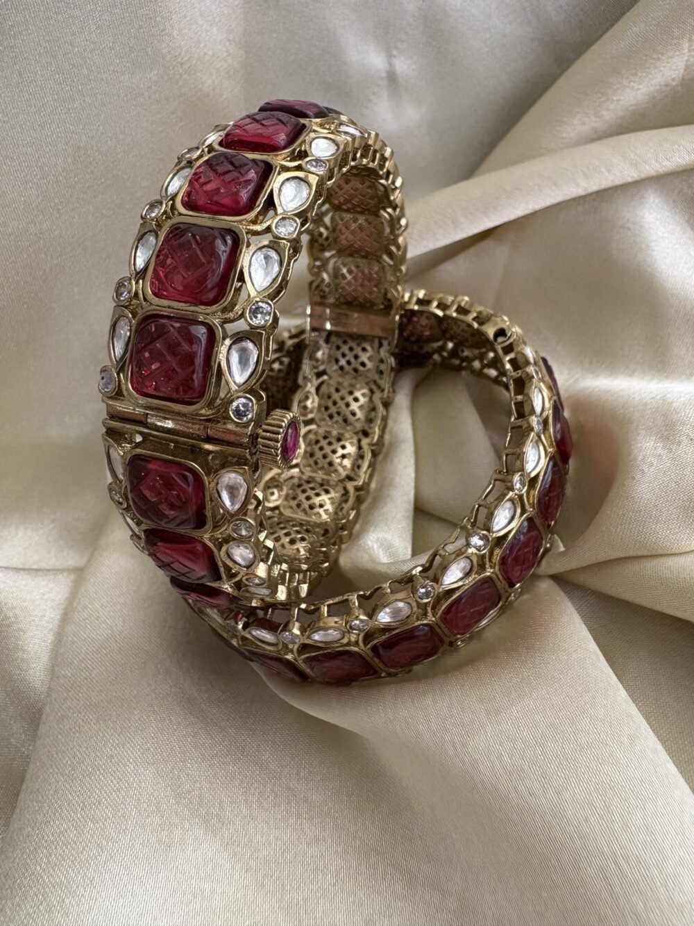 Anahita Polki Bangles - Image 4
