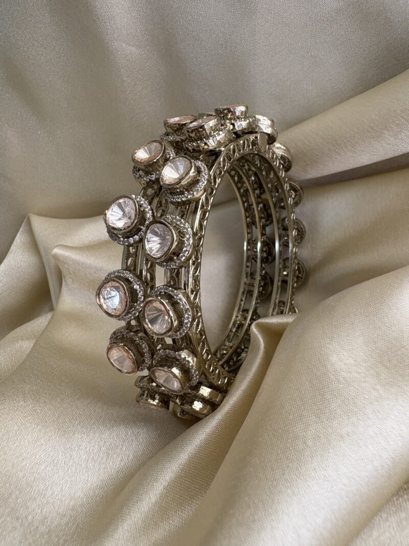 Anura Polki Pacheli Bangles - Image 6