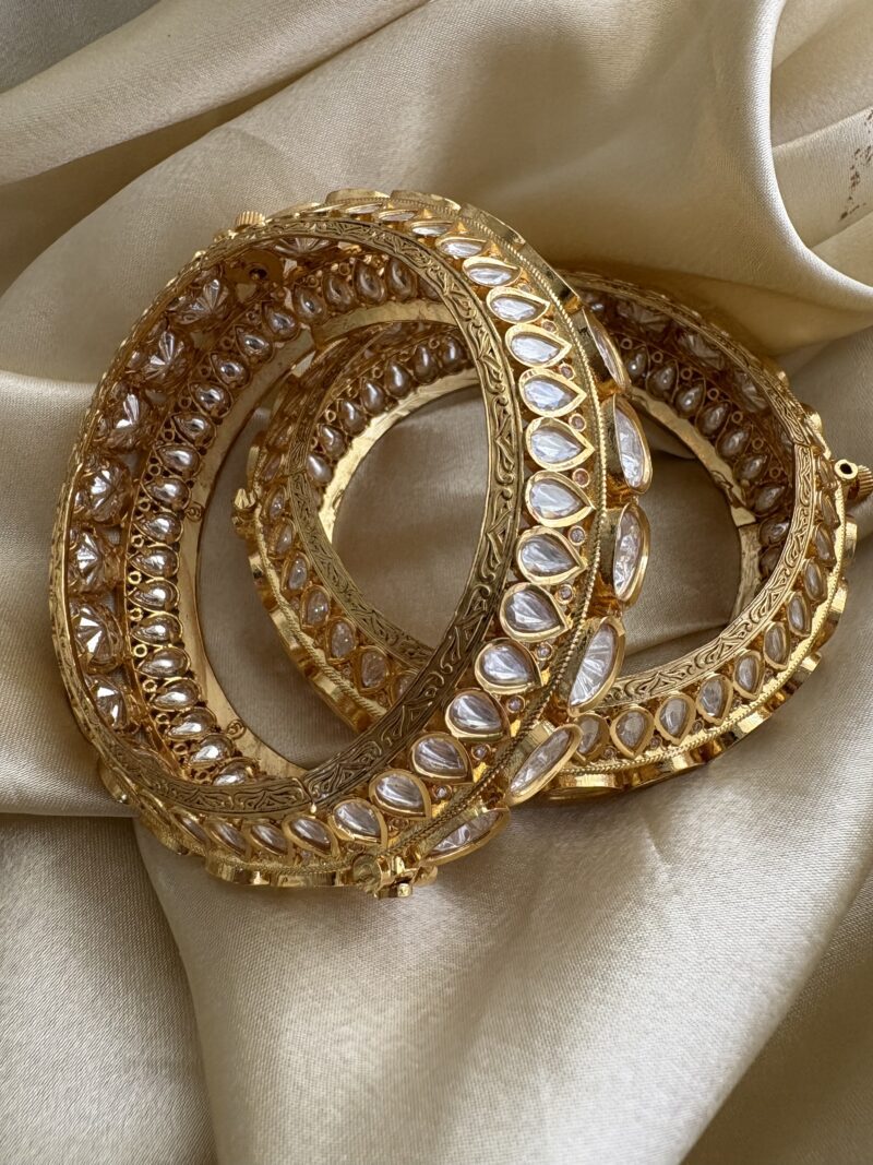 Amrusha Polki Bangles - Image 4