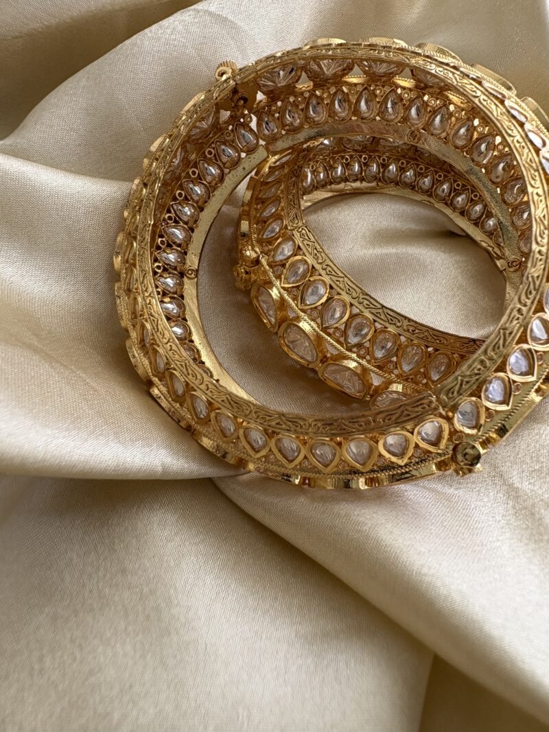 Amrusha Polki Bangles - Image 5