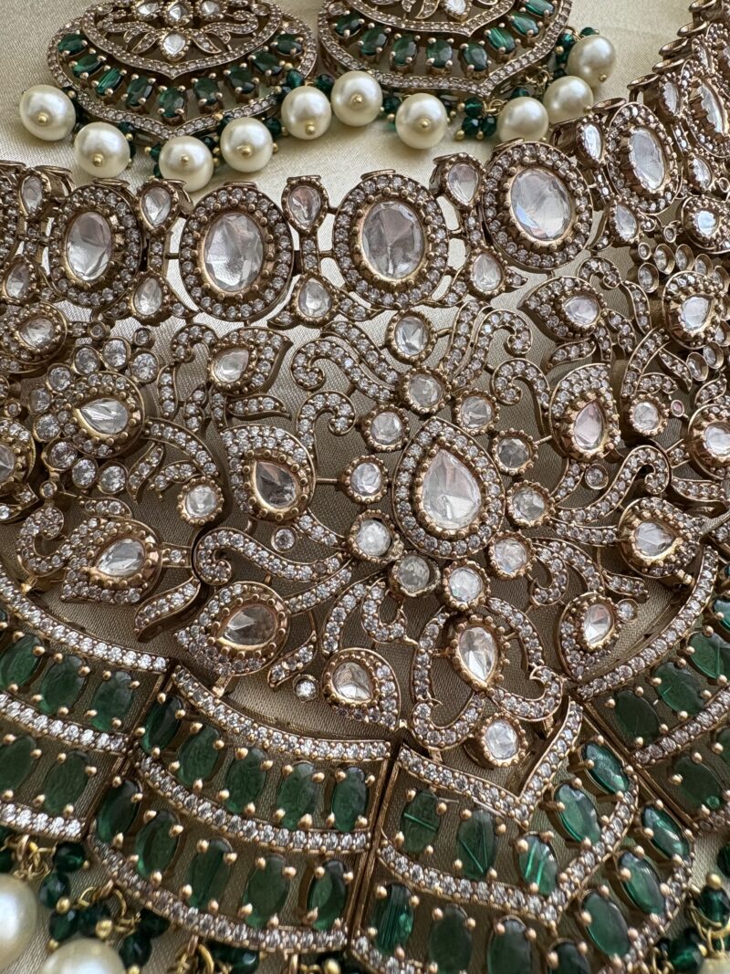 Avnoor Polki Bridal Choker Set - Image 2