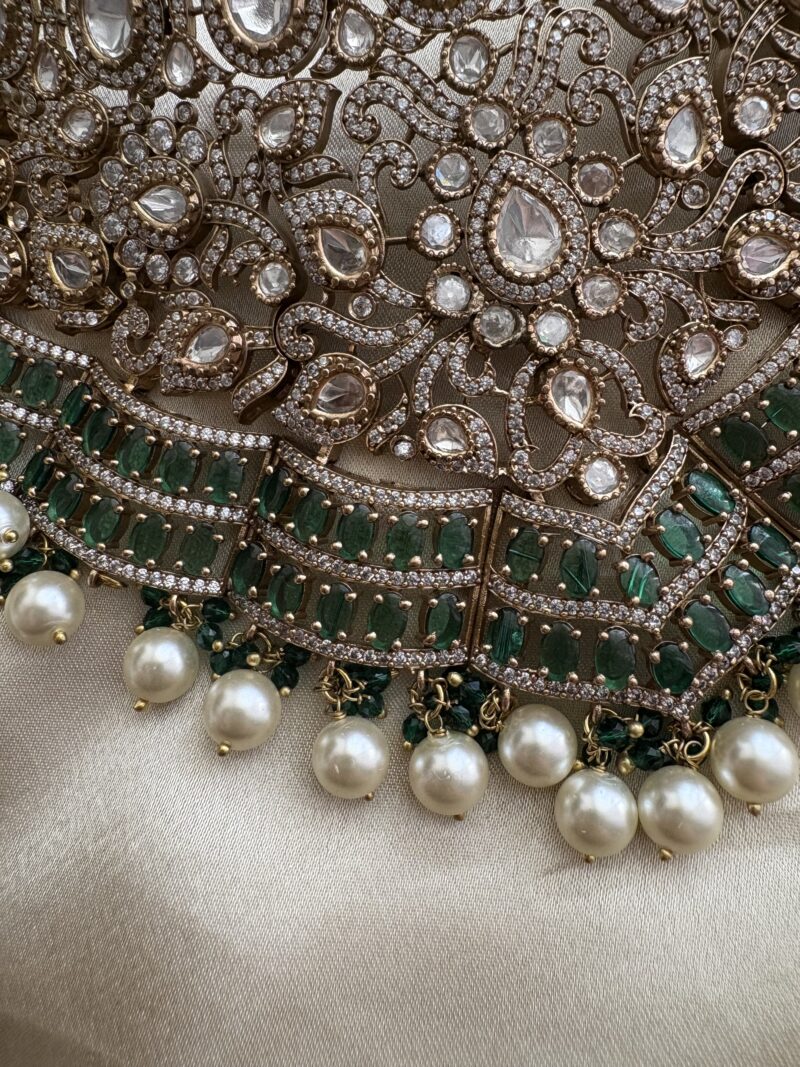 Avnoor Polki Bridal Choker Set - Image 5