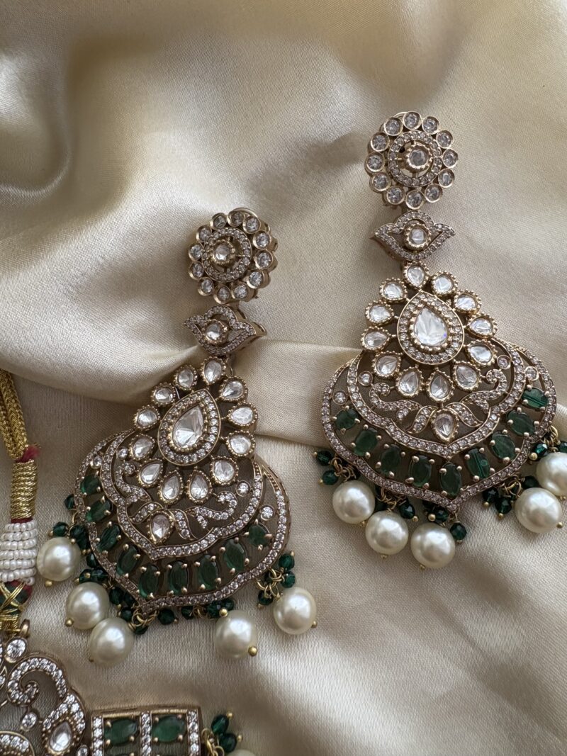 Avnoor Polki Bridal Choker Set - Image 6