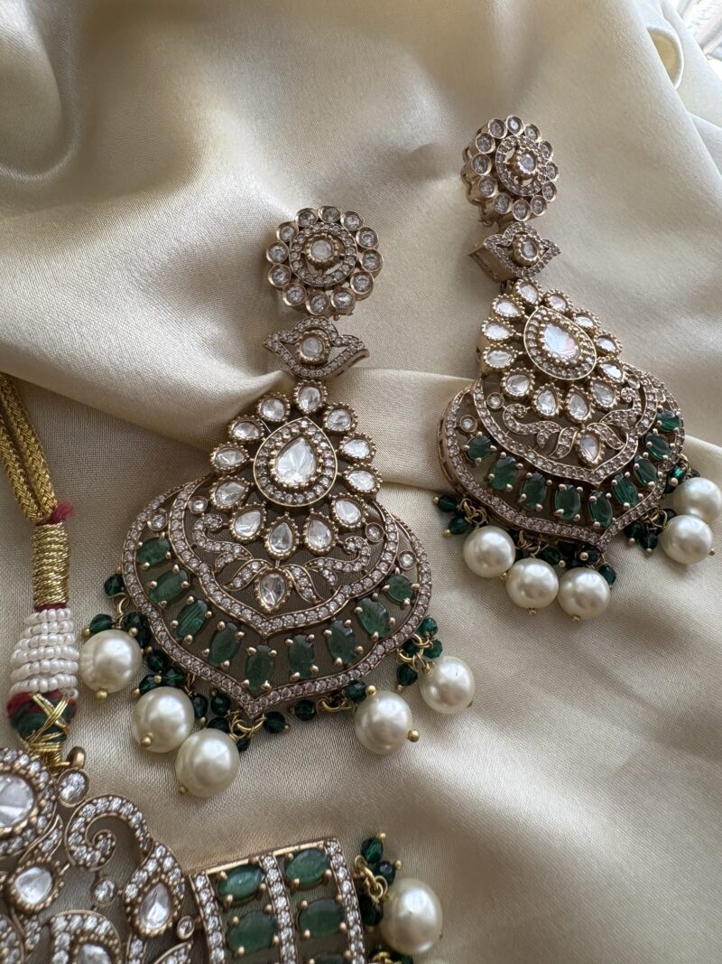 Avnoor Polki Bridal Choker Set - Image 7