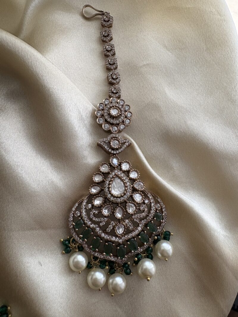 Avnoor Polki Bridal Choker Set - Image 8