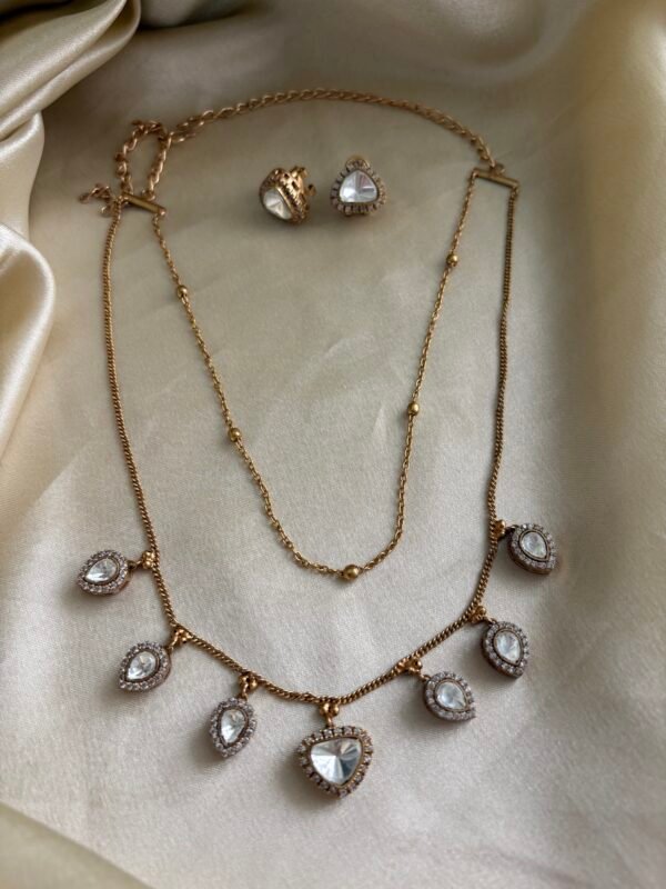 Panra Polki Necklace Set
