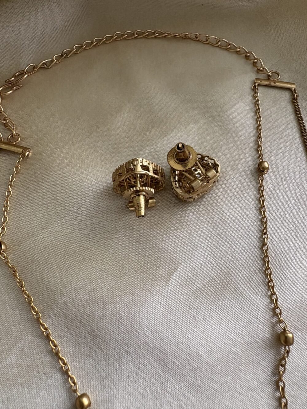 Panra Polki Necklace Set - Image 7