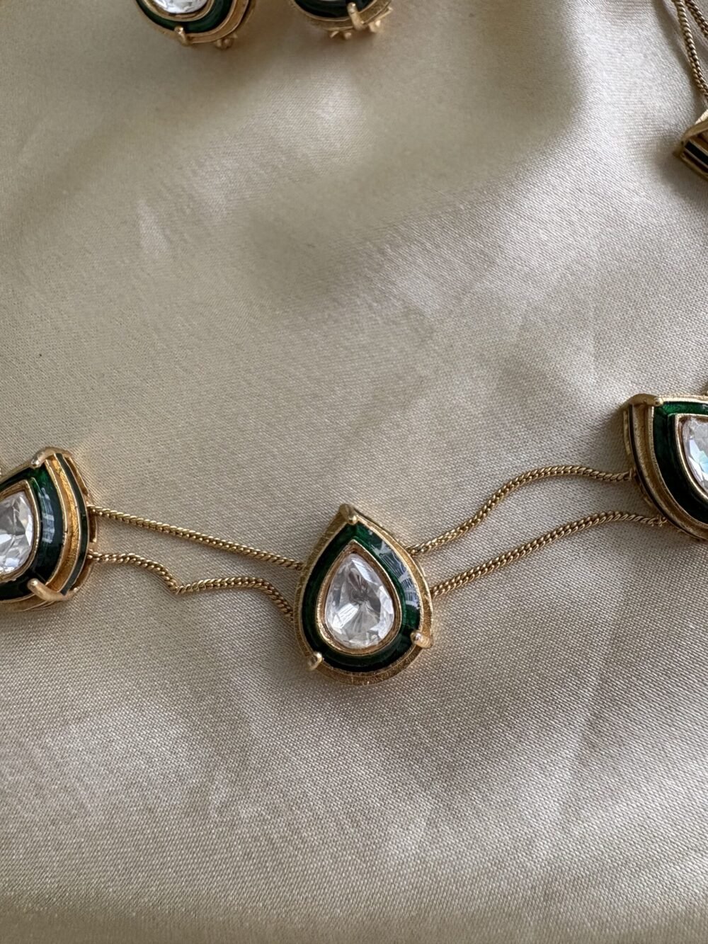 Panika Polki Necklace Set - Image 2