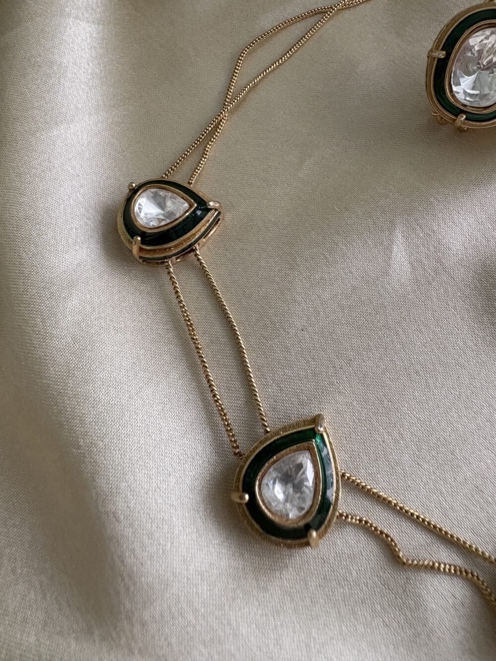 Panika Polki Necklace Set - Image 3