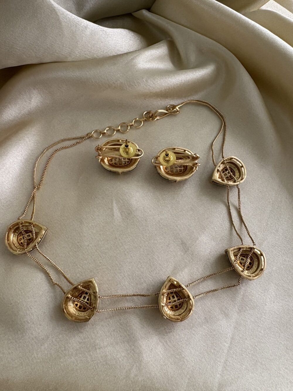 Panika Polki Necklace Set - Image 7