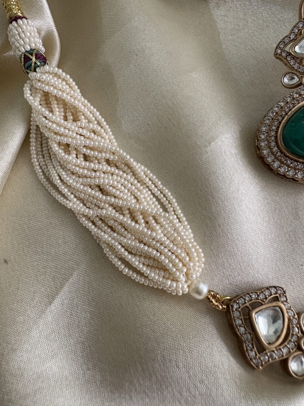 Vedika Polki Choker Set - Image 6