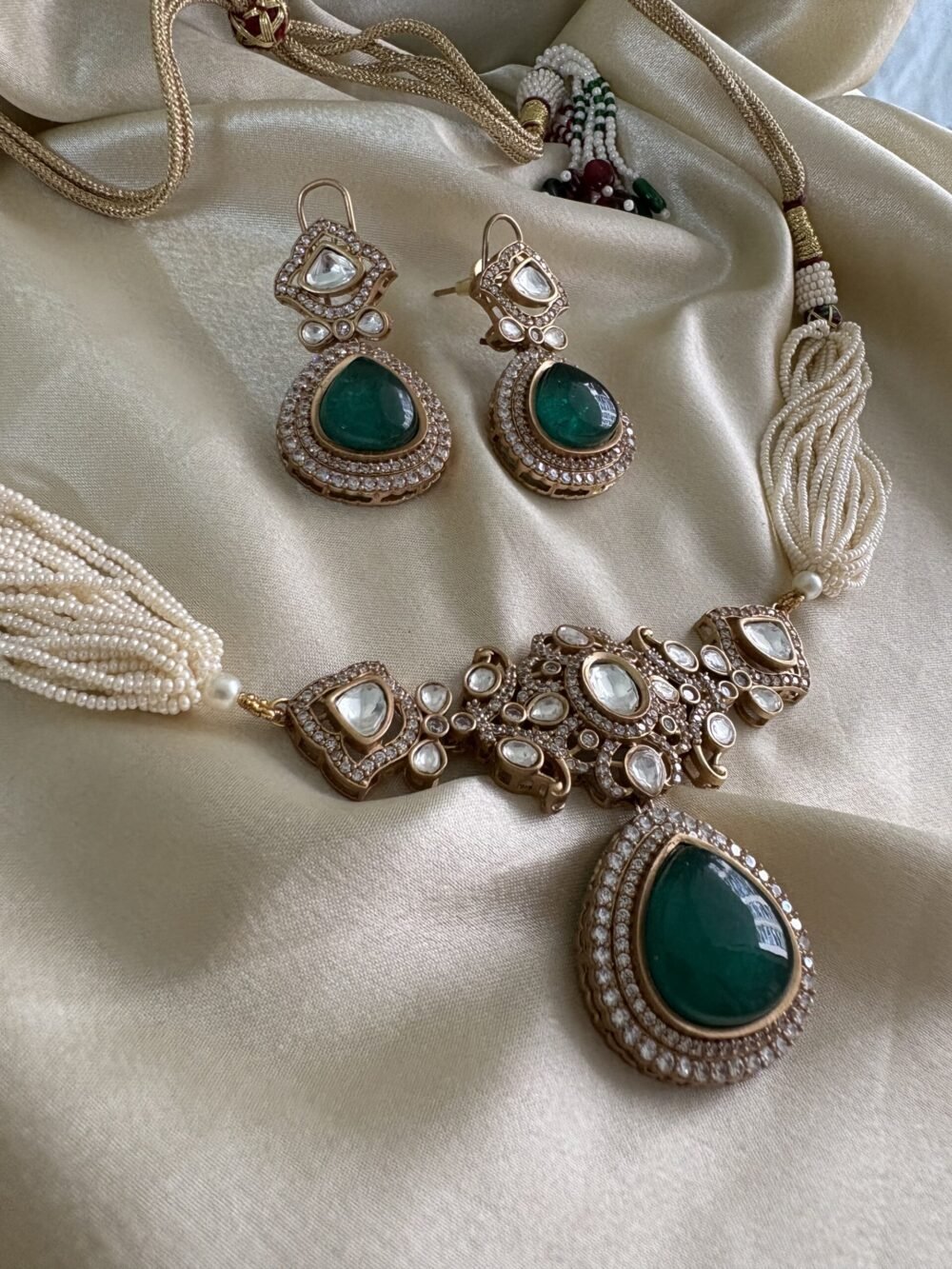 Vedika Polki Choker Set - Image 7