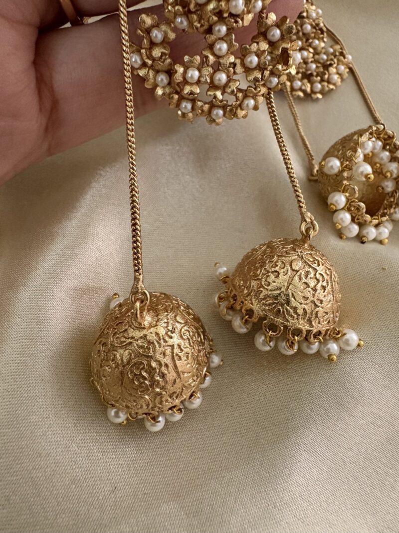 Noor Polki Earrings - Image 8