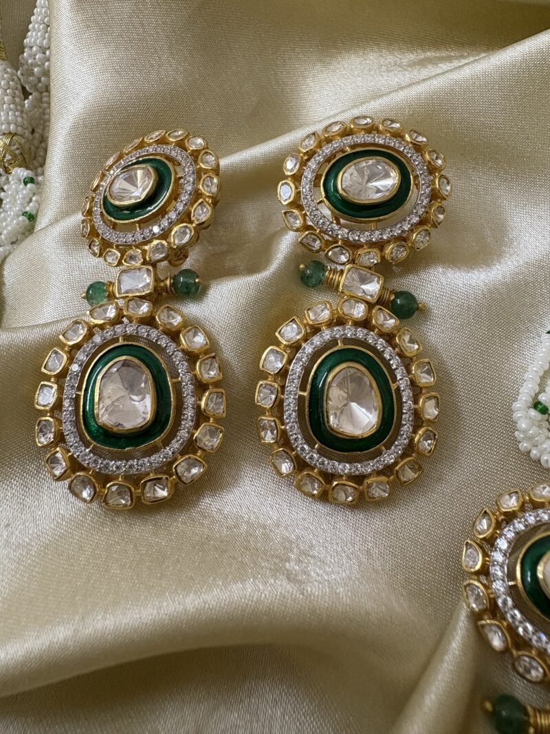 Vibha Polki Necklace Set - Image 5