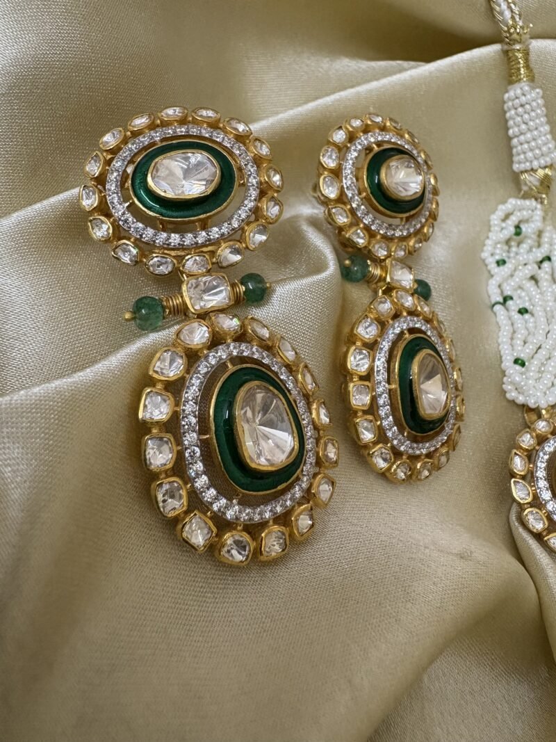 Vibha Polki Necklace Set - Image 6