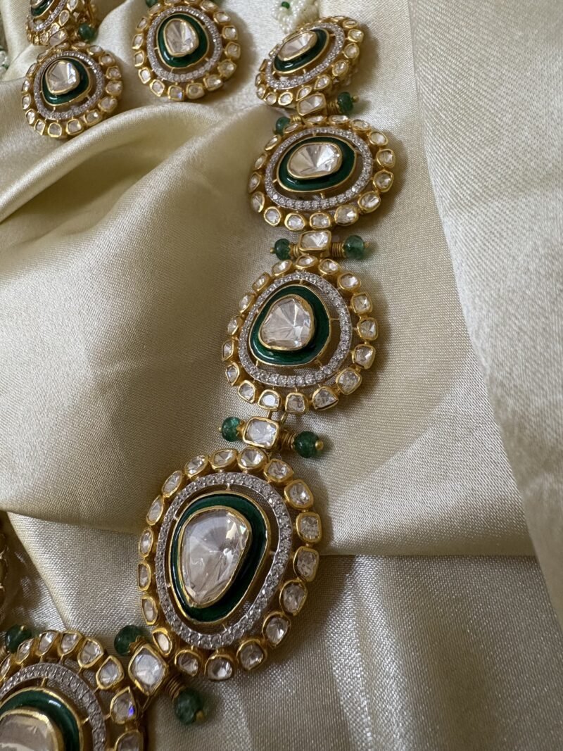 Vibha Polki Necklace Set - Image 7