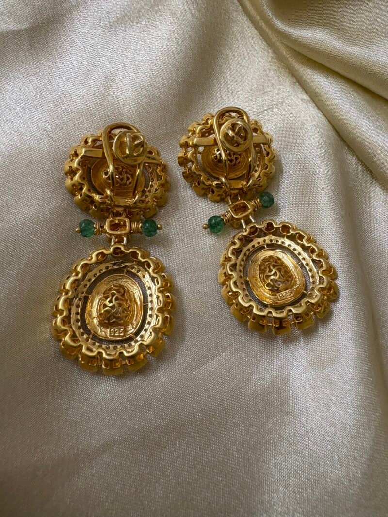 Vibha Polki Necklace Set - Image 8