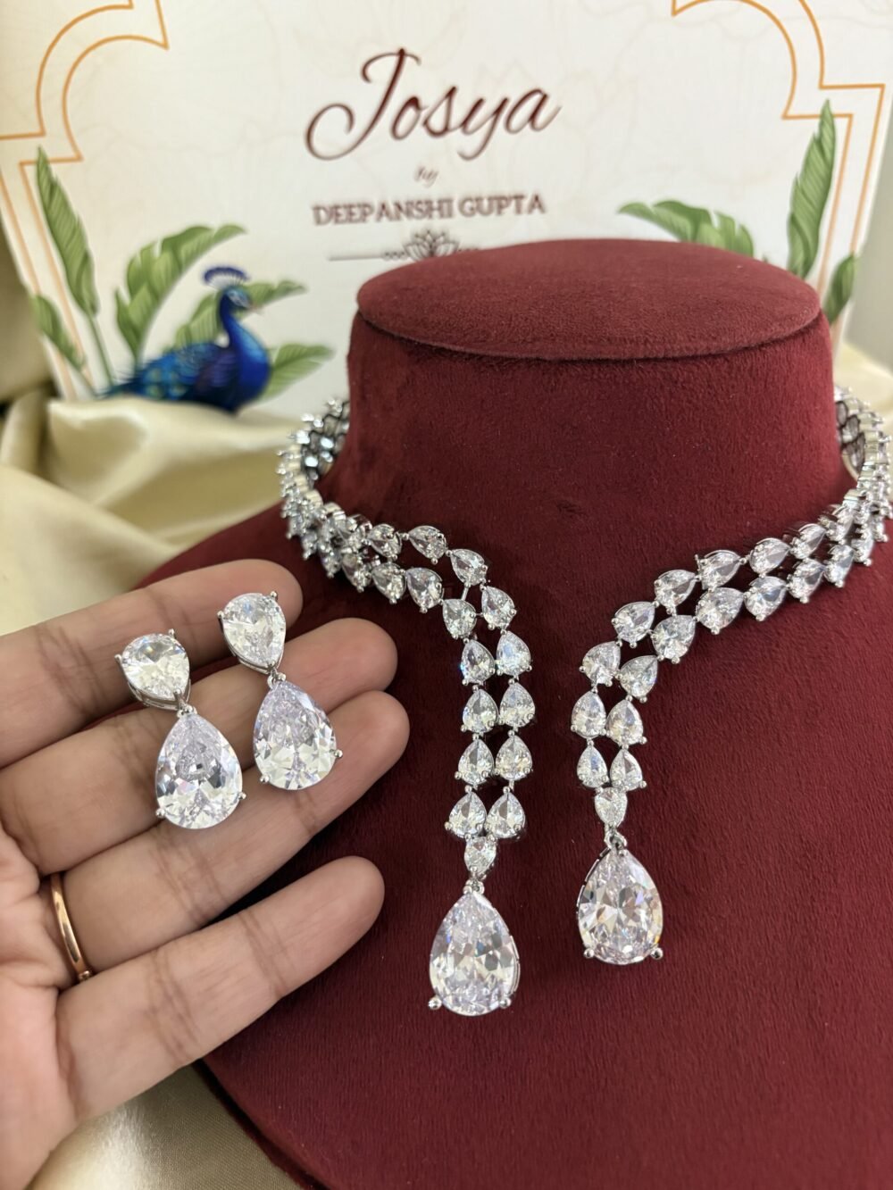 Myra Diamond Hasli Necklace Set