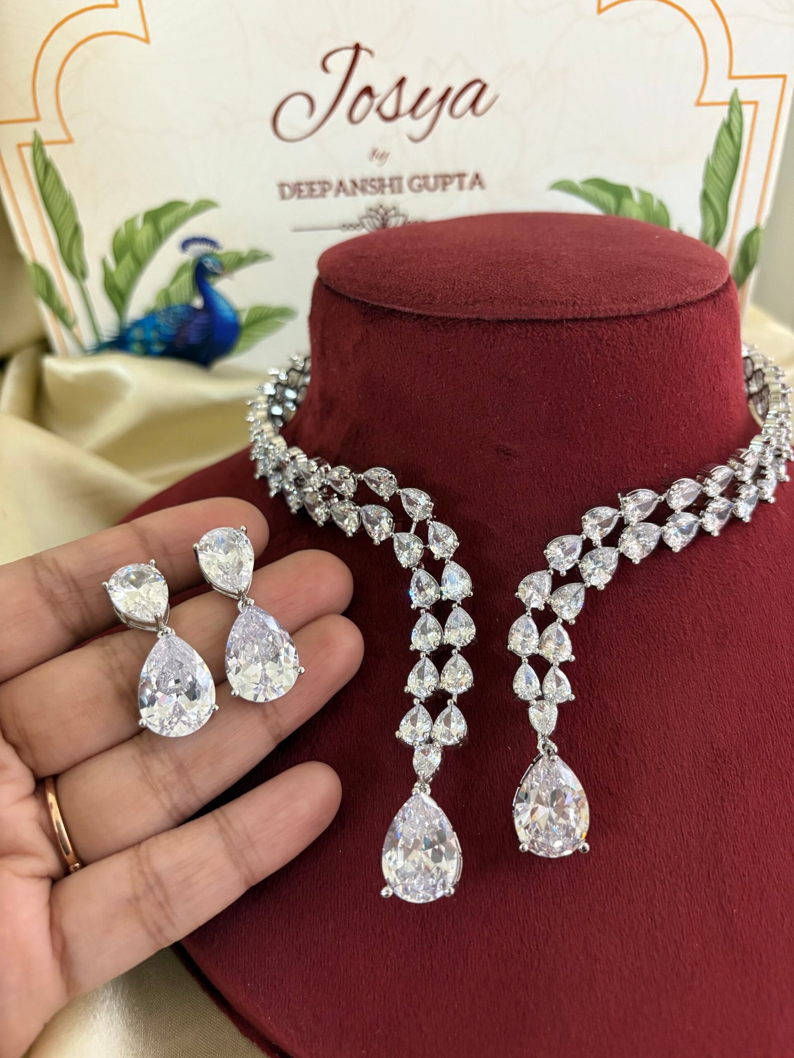 Myra Diamond Hasli Necklace Set
