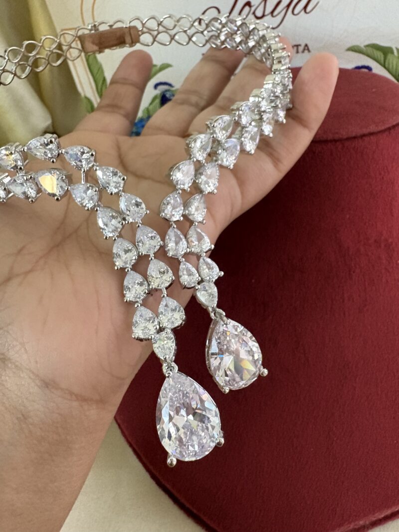 Myra Diamond Hasli Necklace Set - Image 2