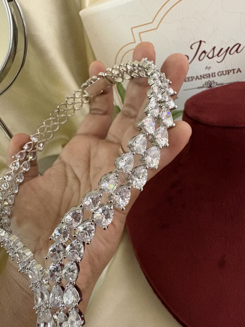 Myra Diamond Hasli Necklace Set - Image 3