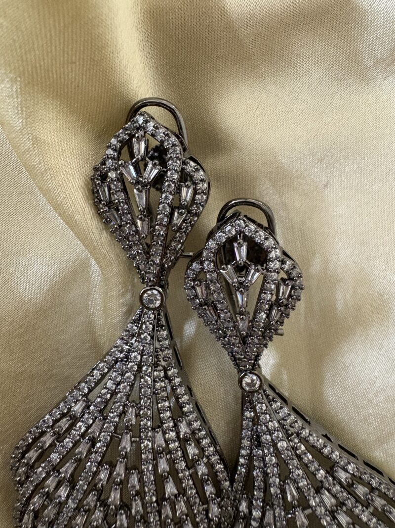 Merry Diamond Dangler Earrings - Image 3