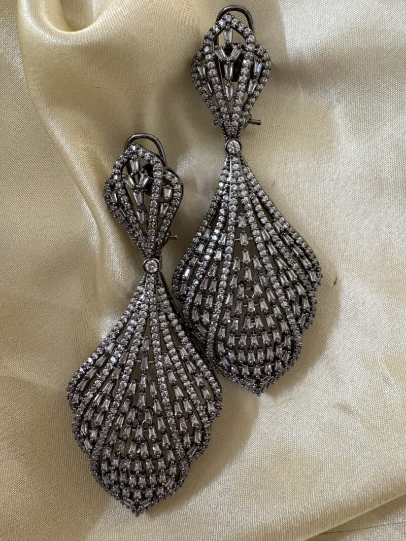 Merry Diamond Dangler Earrings - Image 2