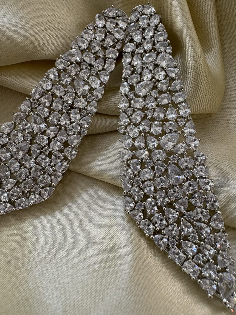Elain Diamond Dangler Earrings - Image 2