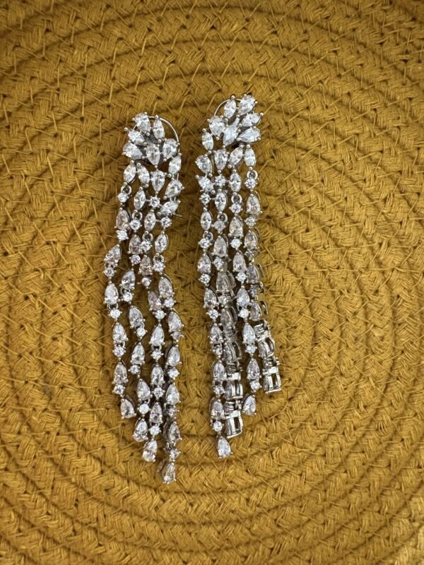 Evie Diamond Dangler Earrings