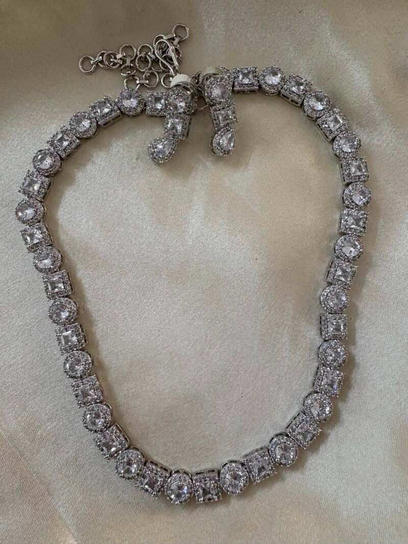 Gemma Diamond Necklace Set - Image 5