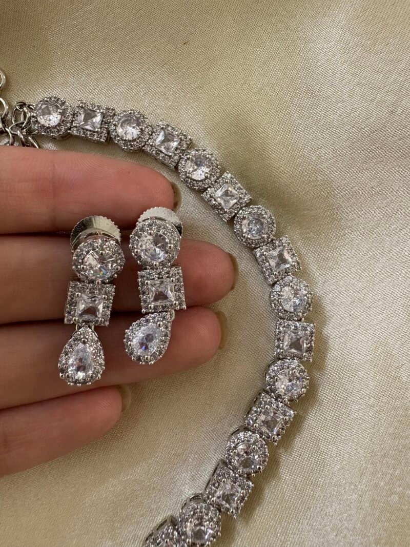 Gemma Diamond Necklace Set - Image 3