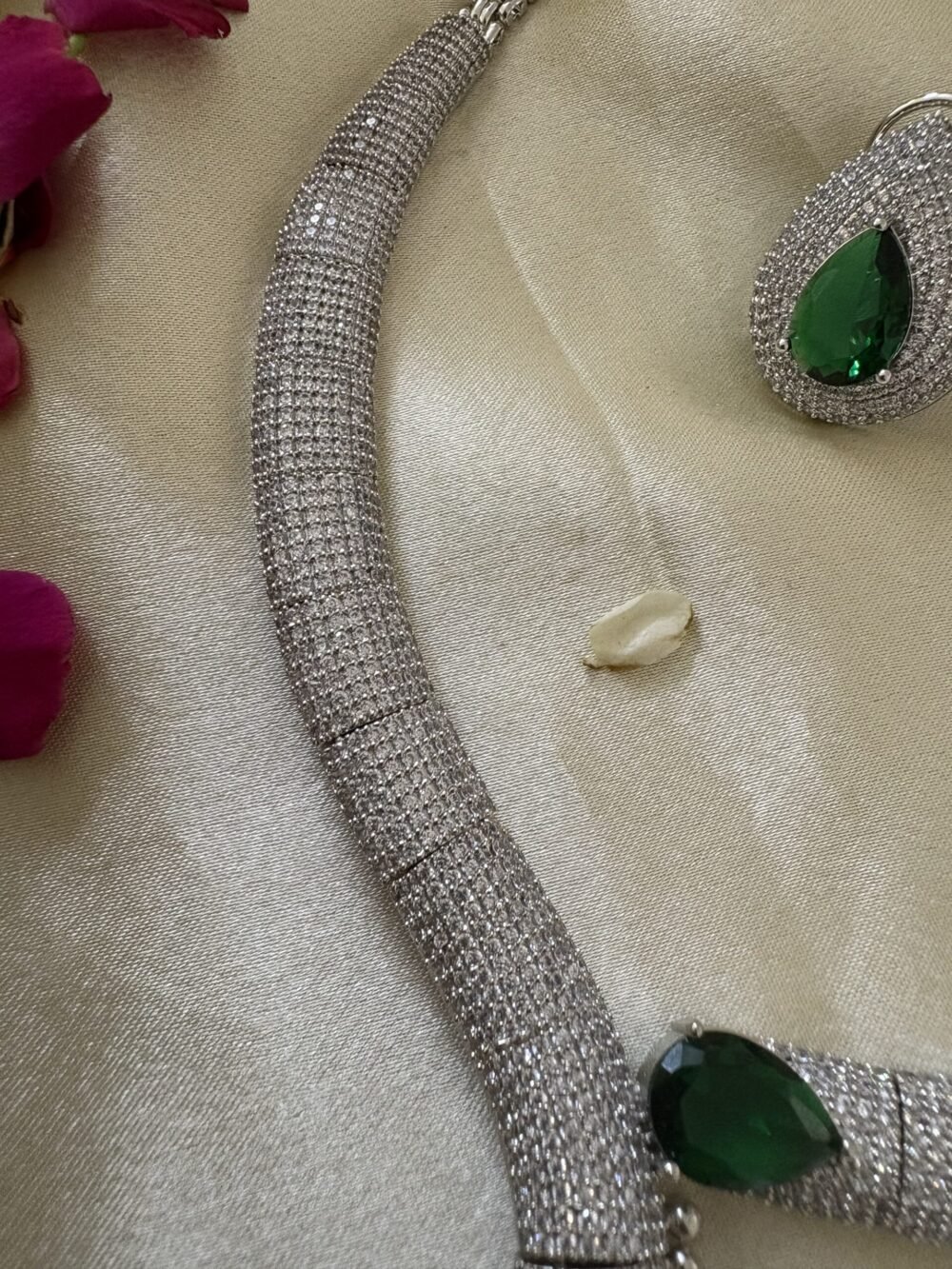 Freya Diamond Necklace Set - Image 4