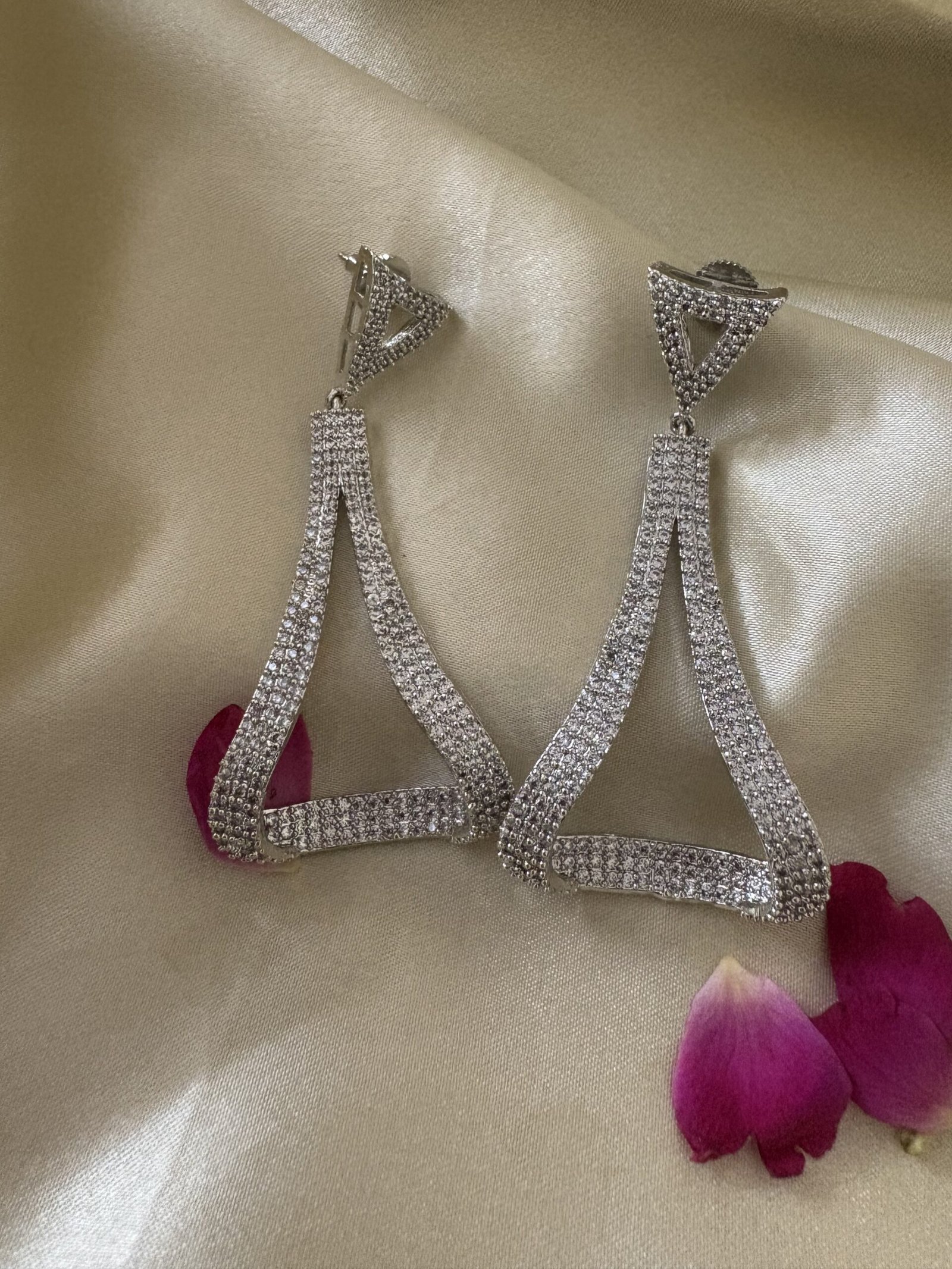 Alaia Diamond Dangler Earrings