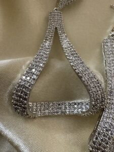 Alaia Diamond Dangler Earrings - Image 2