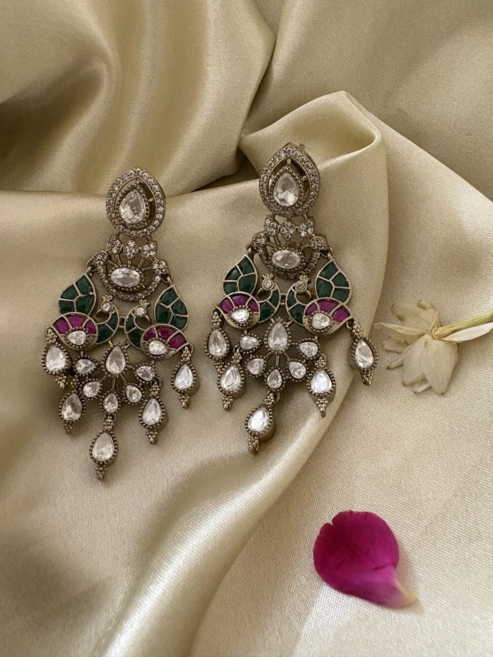 Vama Polki Earrings - Image 3